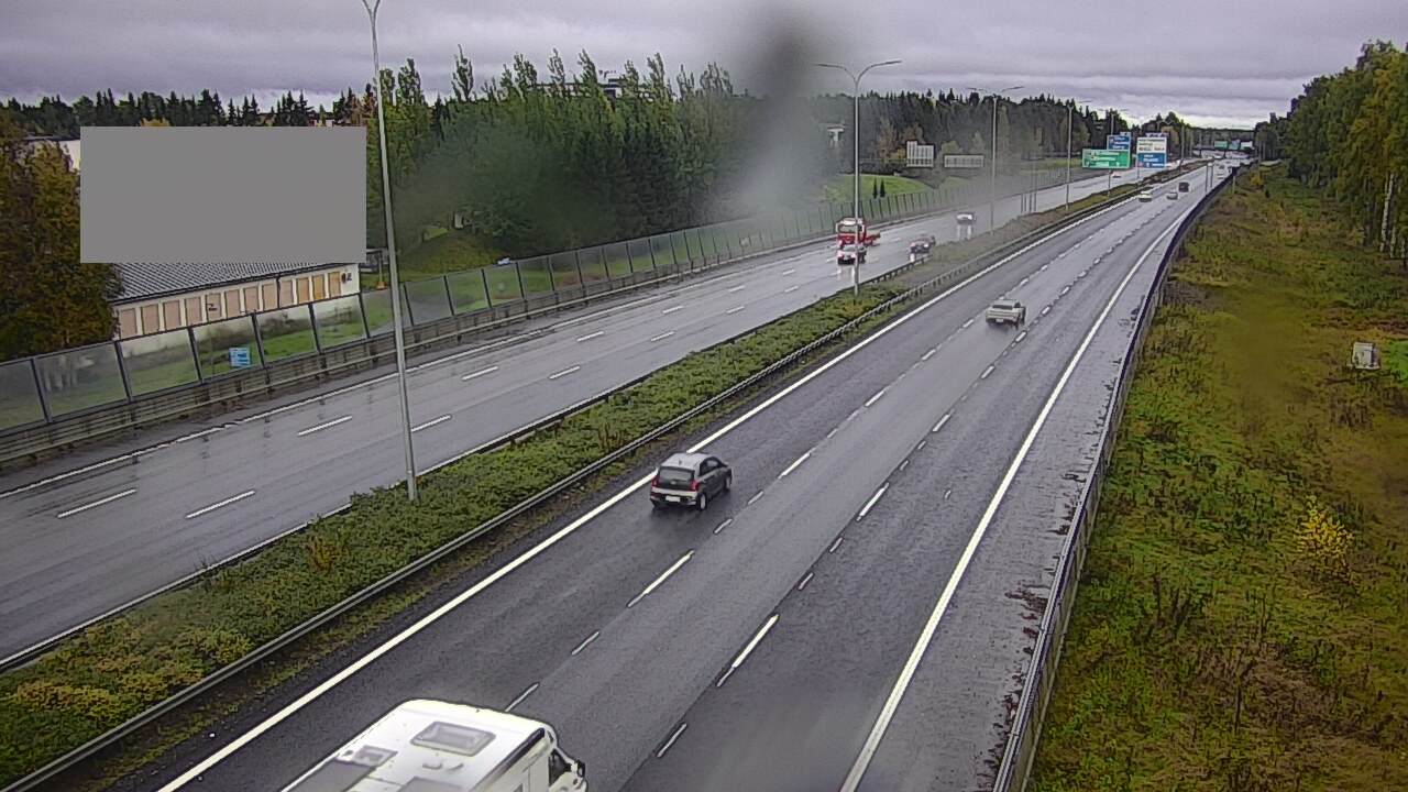 Weather Camera Image Road 4 Oulu, Intiö, Oulu, Pohjois-Pohjanmaa