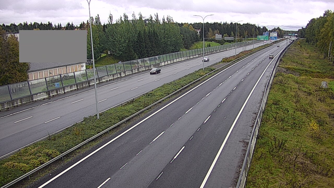 Weather Camera Image Road 4 Oulu, Intiö, Oulu, Pohjois-Pohjanmaa