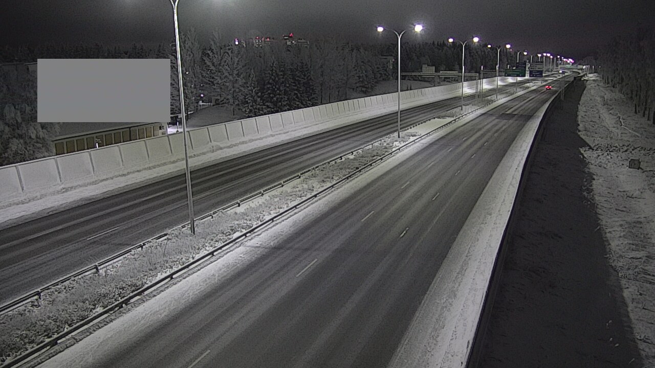 Weather Camera Image Road 4 Oulu, Intiö, Oulu, Pohjois-Pohjanmaa