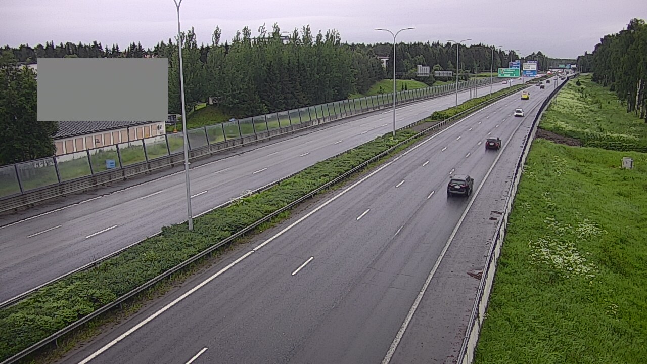 Weather Camera Image Road 4 Oulu, Intiö, Oulu, Pohjois-Pohjanmaa