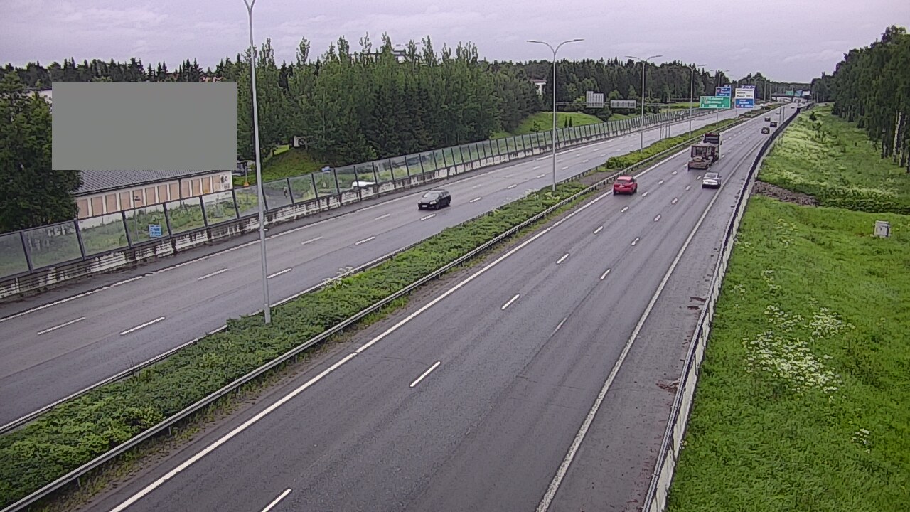 Weather Camera Image Road 4 Oulu, Intiö, Oulu, Pohjois-Pohjanmaa