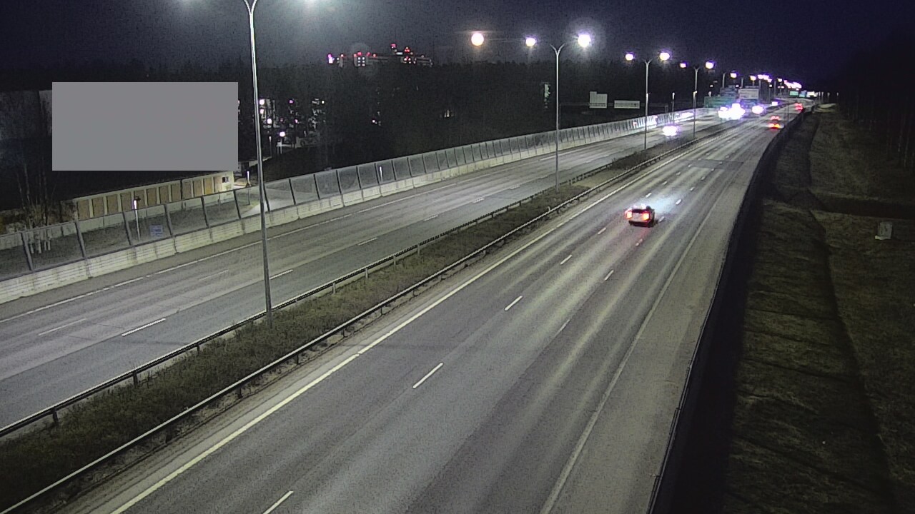 Weather Camera Image Väg 4 Uleåborg, Intiö, Oulu, Pohjois-Pohjanmaa