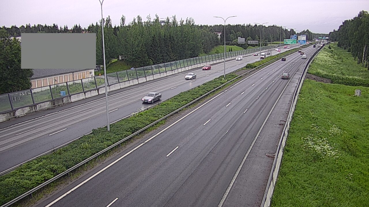 Weather Camera Image Road 4 Oulu, Intiö, Oulu, Pohjois-Pohjanmaa
