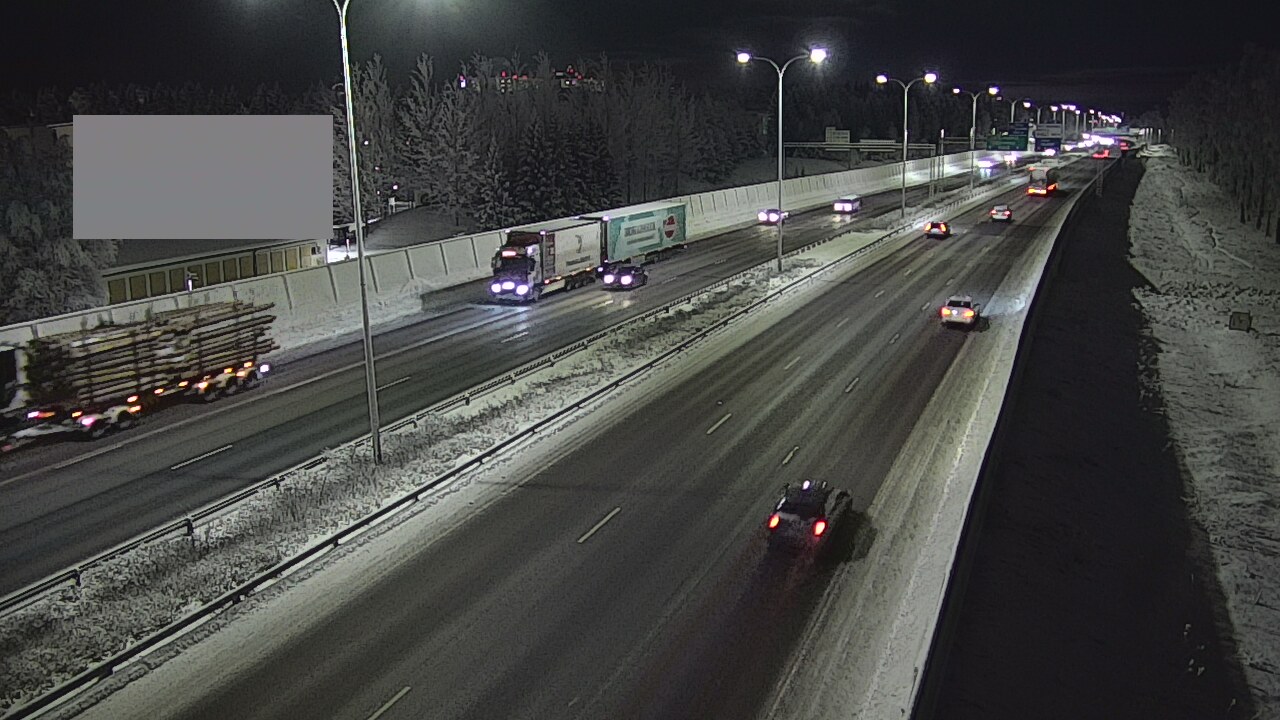 Kelikamerat Kuva Tie 4 Oulu Intiö, Oulu, Pohjois-Pohjanmaa