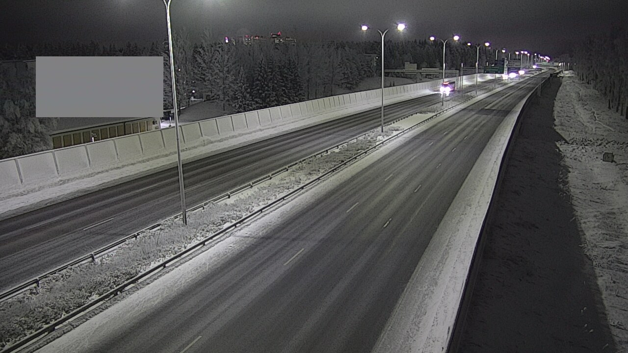 Weather Camera Image Road 4 Oulu, Intiö, Oulu, Pohjois-Pohjanmaa