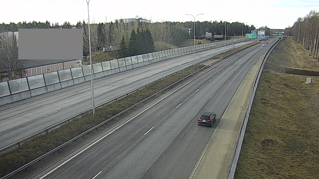 Weather Camera Image Väg 4 Uleåborg, Intiö, Oulu, Pohjois-Pohjanmaa