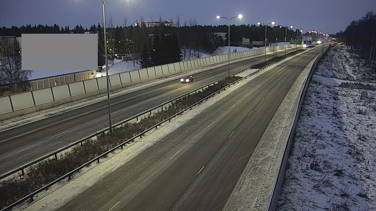 Kelikamerat Kuva Tie 4 Oulu Intiö, Oulu, Pohjois-Pohjanmaa