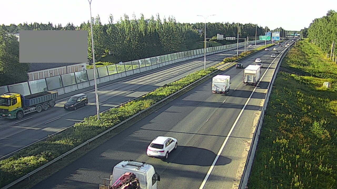 Weather Camera Image Road 4 Oulu, Intiö, Oulu, Pohjois-Pohjanmaa