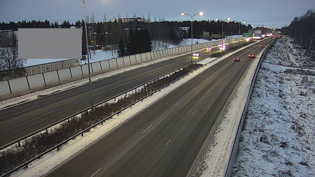 Kelikamerat Kuva Tie 4 Oulu Intiö, Oulu, Pohjois-Pohjanmaa