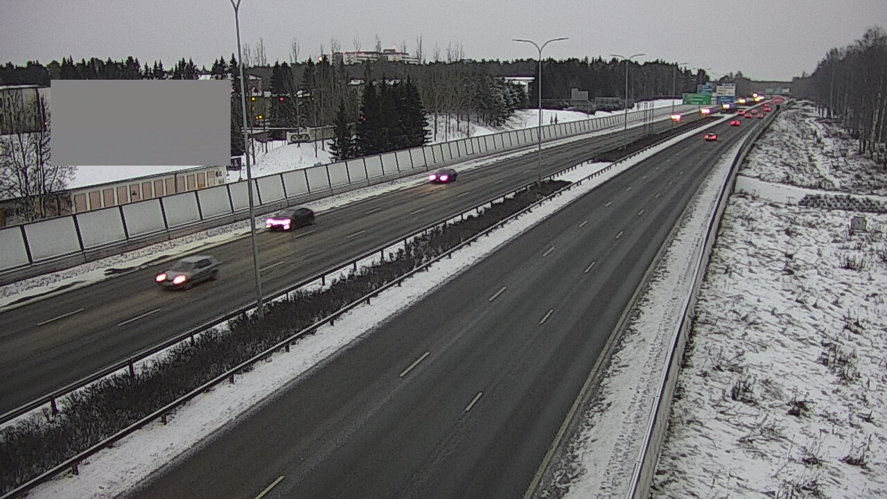 Kelikamerat Kuva Tie 4 Oulu Intiö, Oulu, Pohjois-Pohjanmaa