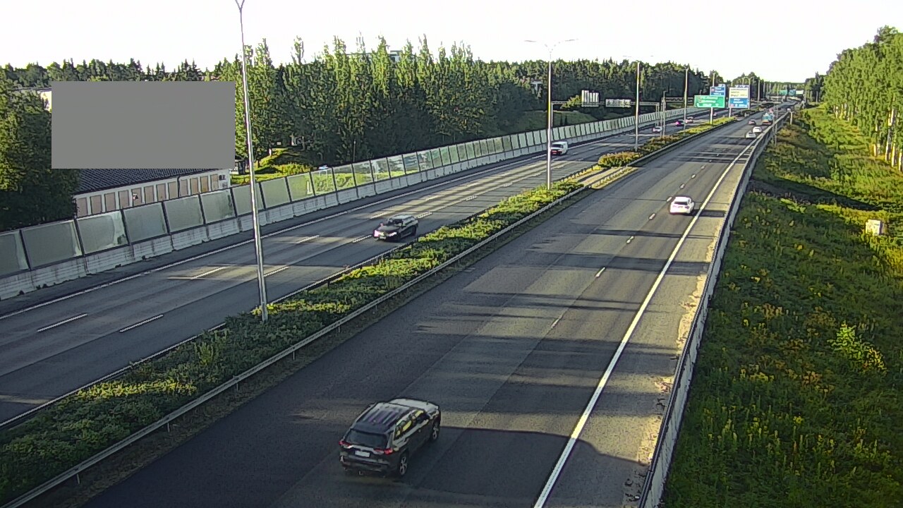 Weather Camera Image Road 4 Oulu, Intiö, Oulu, Pohjois-Pohjanmaa