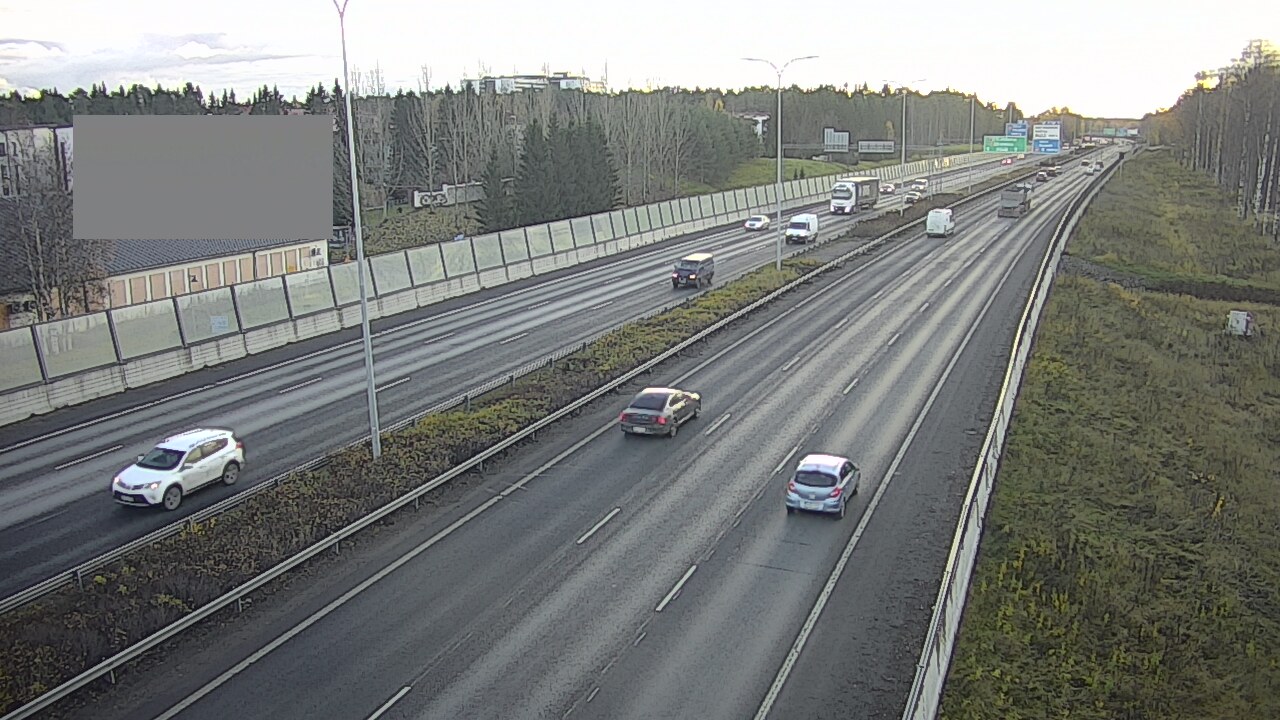 Kelikamerat Kuva Tie 4 Oulu Intiö, Oulu, Pohjois-Pohjanmaa