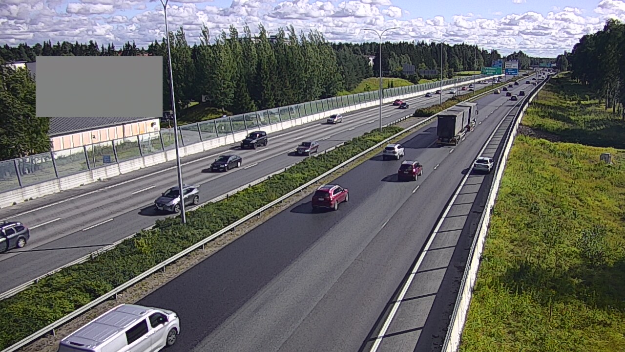 Kelikamerat Kuva Tie 4 Oulu Intiö, Oulu, Pohjois-Pohjanmaa