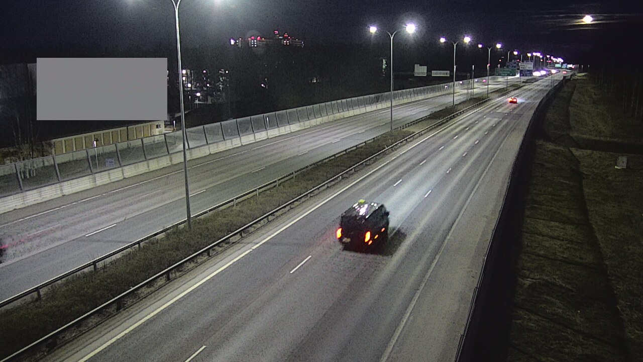 Weather Camera Image Väg 4 Uleåborg, Intiö, Oulu, Pohjois-Pohjanmaa