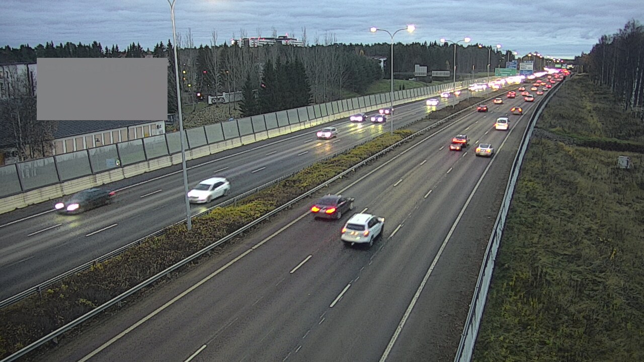 Kelikamerat Kuva Tie 4 Oulu Intiö, Oulu, Pohjois-Pohjanmaa