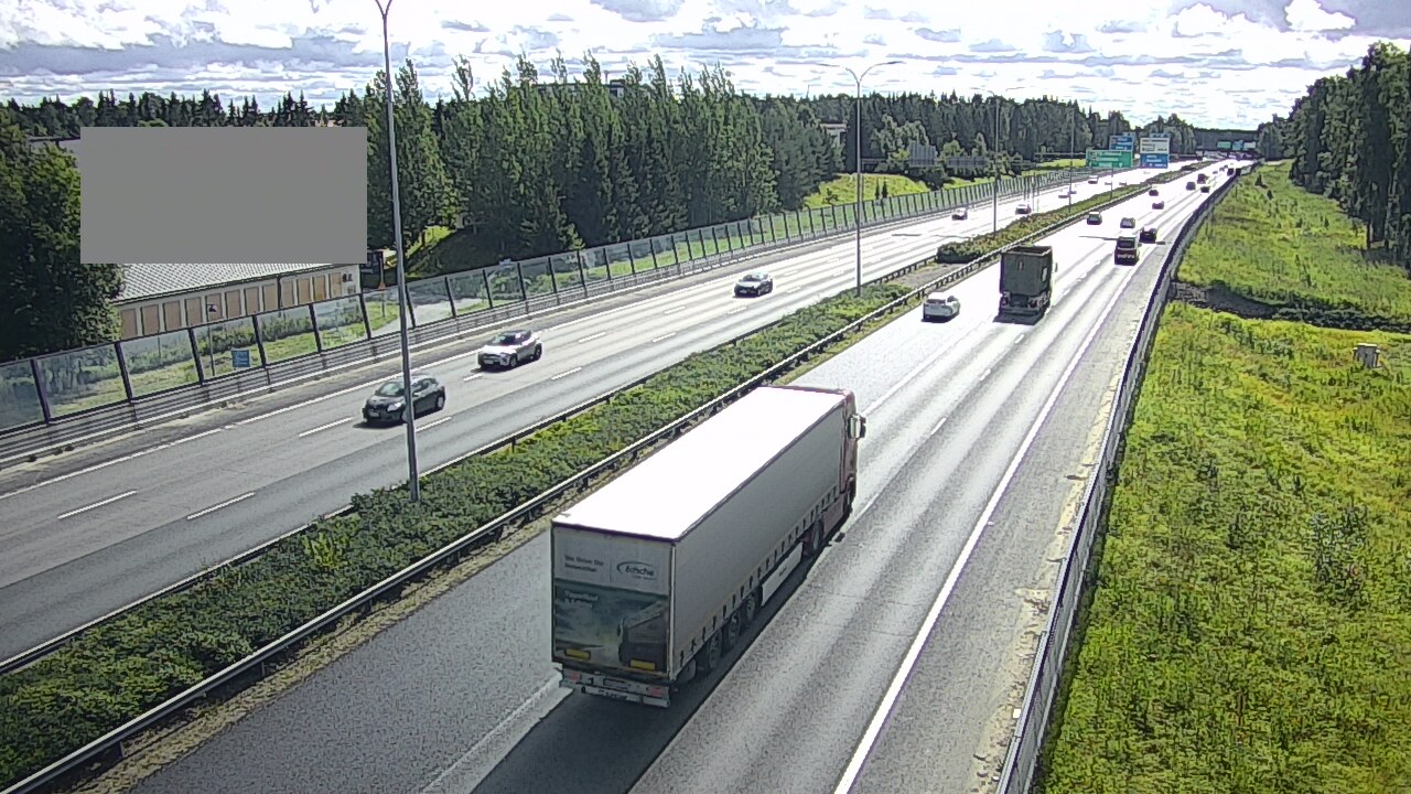 Kelikamerat Kuva Tie 4 Oulu Intiö, Oulu, Pohjois-Pohjanmaa