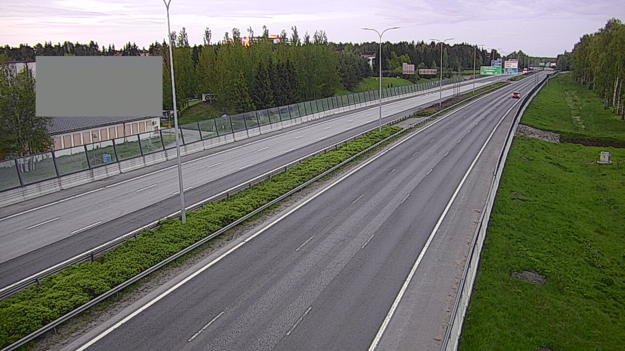 Weather Camera Image Road 4 Oulu, Intiö, Oulu, Pohjois-Pohjanmaa