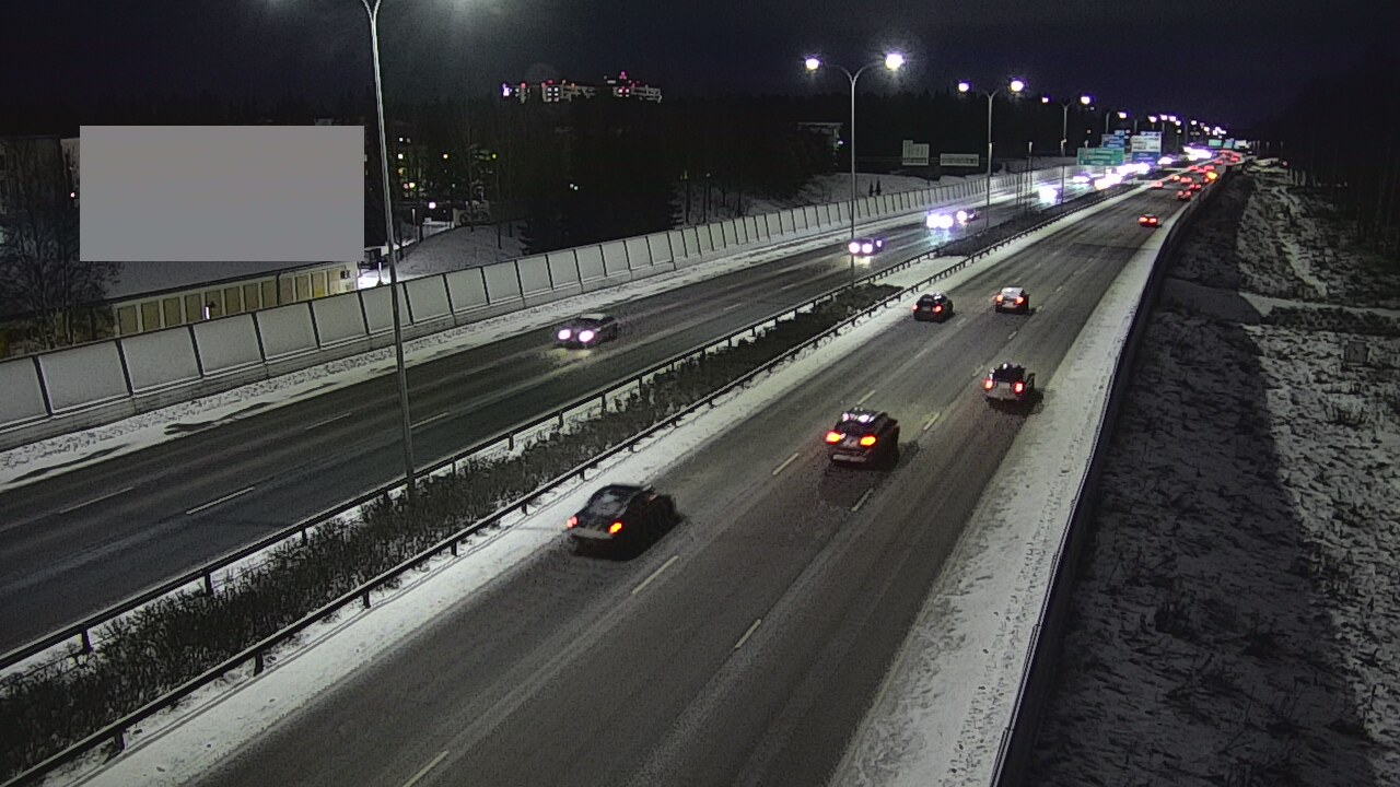 Kelikamerat Kuva Tie 4 Oulu Intiö, Oulu, Pohjois-Pohjanmaa