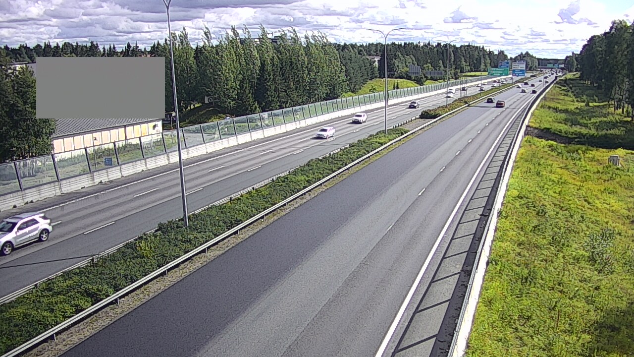 Kelikamerat Kuva Tie 4 Oulu Intiö, Oulu, Pohjois-Pohjanmaa