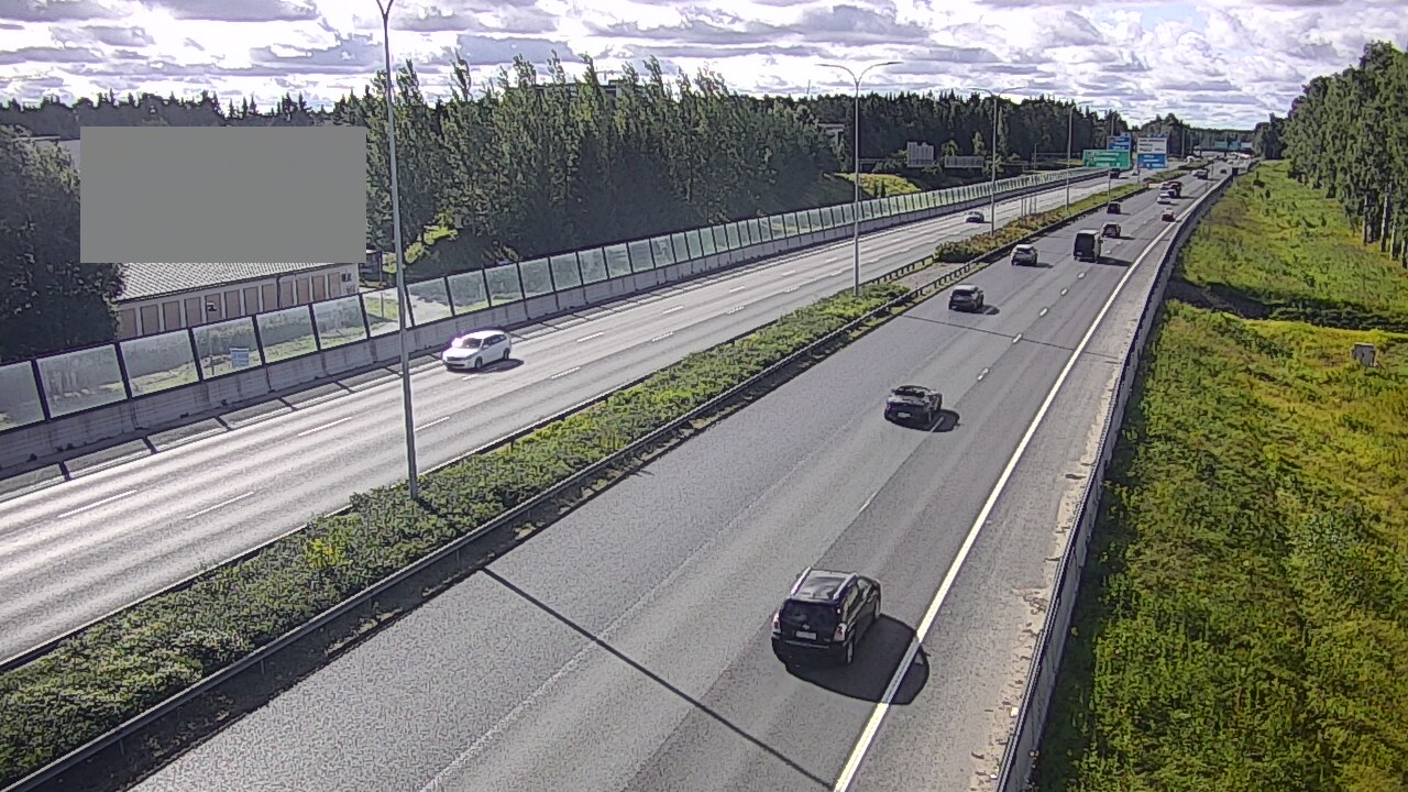 Kelikamerat Kuva Tie 4 Oulu Intiö, Oulu, Pohjois-Pohjanmaa
