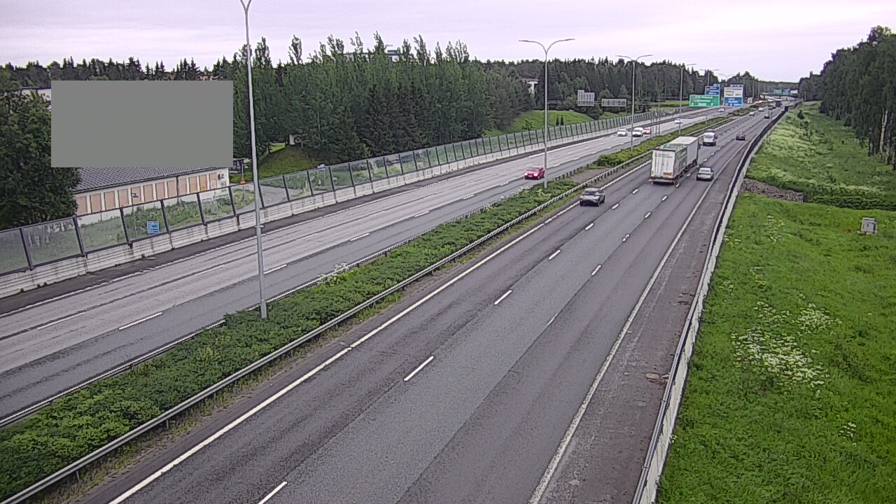 Kelikamerat Kuva Tie 4 Oulu Intiö, Oulu, Pohjois-Pohjanmaa