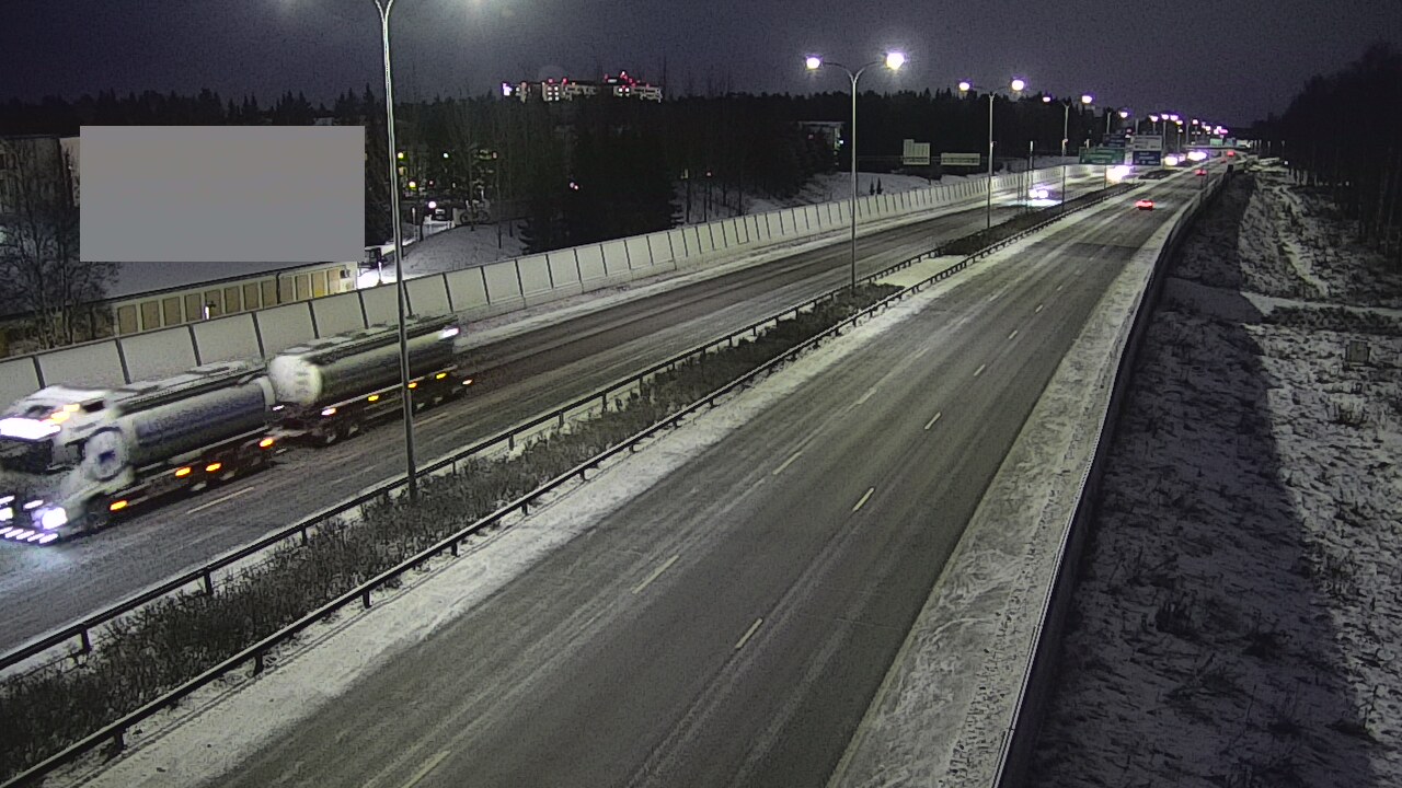 Kelikamerat Kuva Tie 4 Oulu Intiö, Oulu, Pohjois-Pohjanmaa