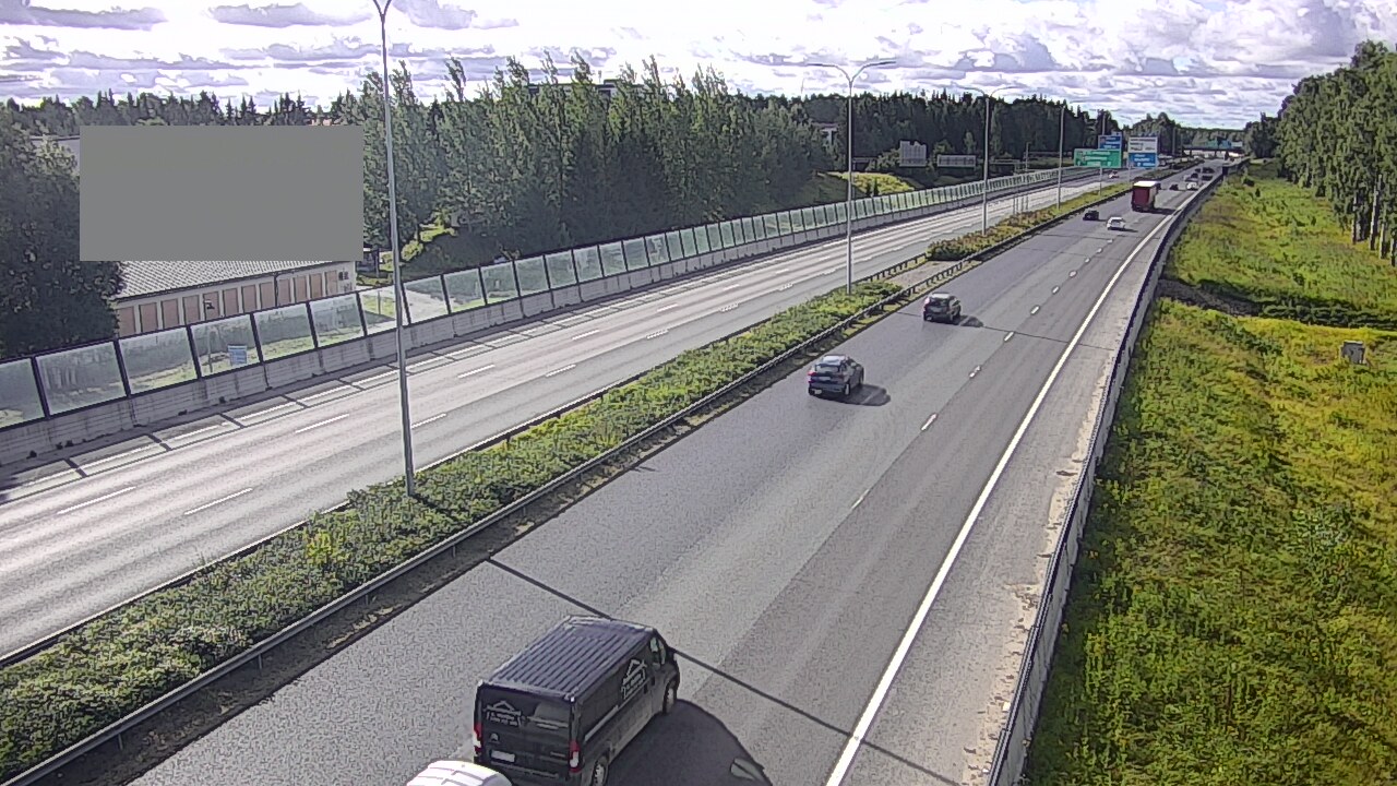 Kelikamerat Kuva Tie 4 Oulu Intiö, Oulu, Pohjois-Pohjanmaa