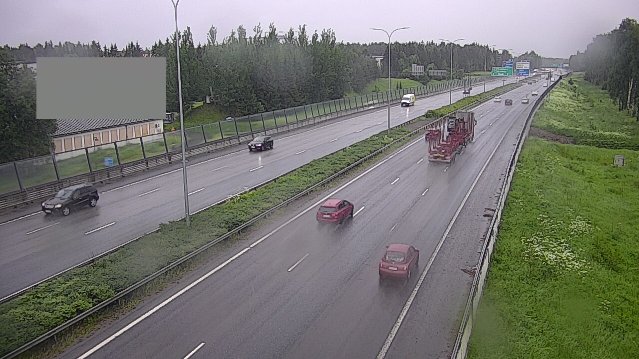 Weather Camera Image Road 4 Oulu, Intiö, Oulu, Pohjois-Pohjanmaa