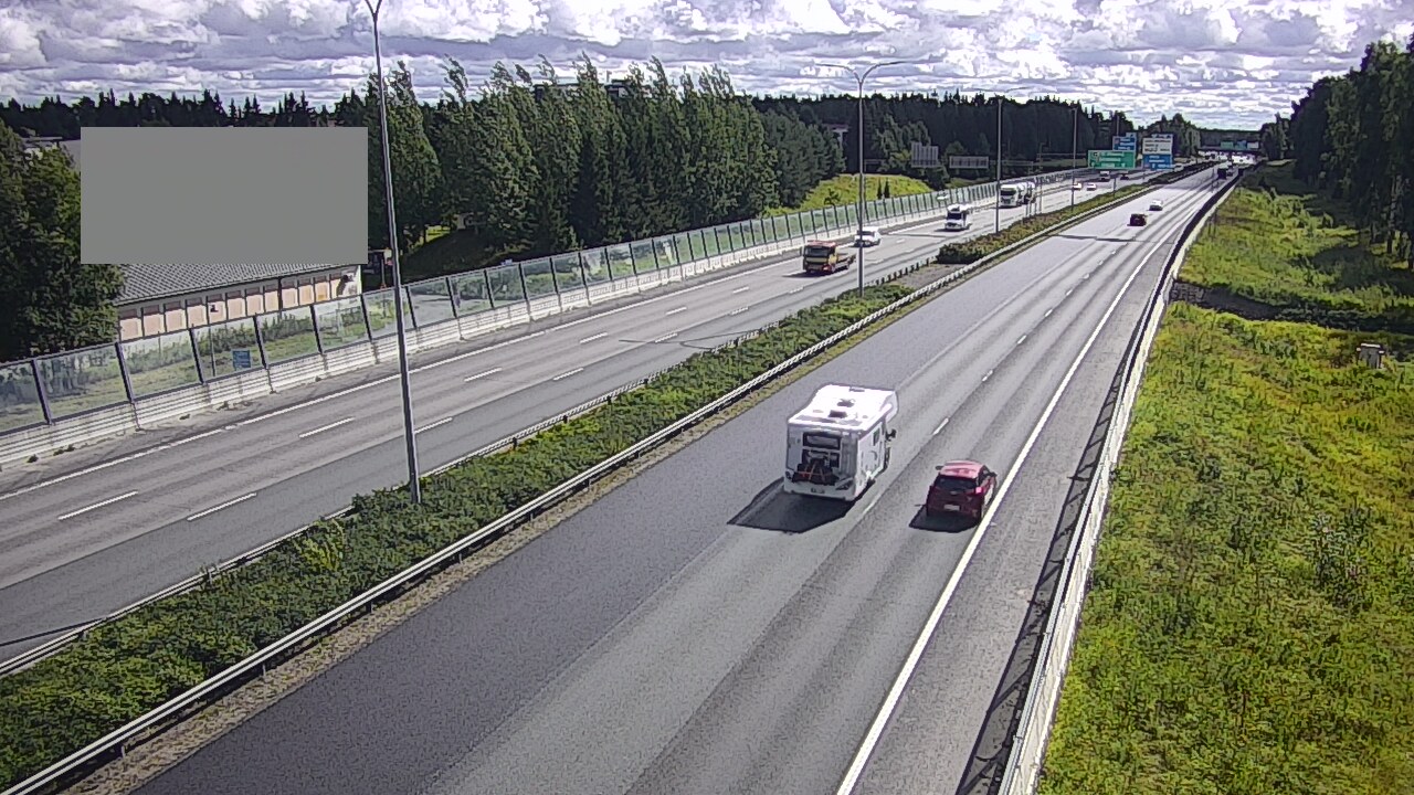 Kelikamerat Kuva Tie 4 Oulu Intiö, Oulu, Pohjois-Pohjanmaa