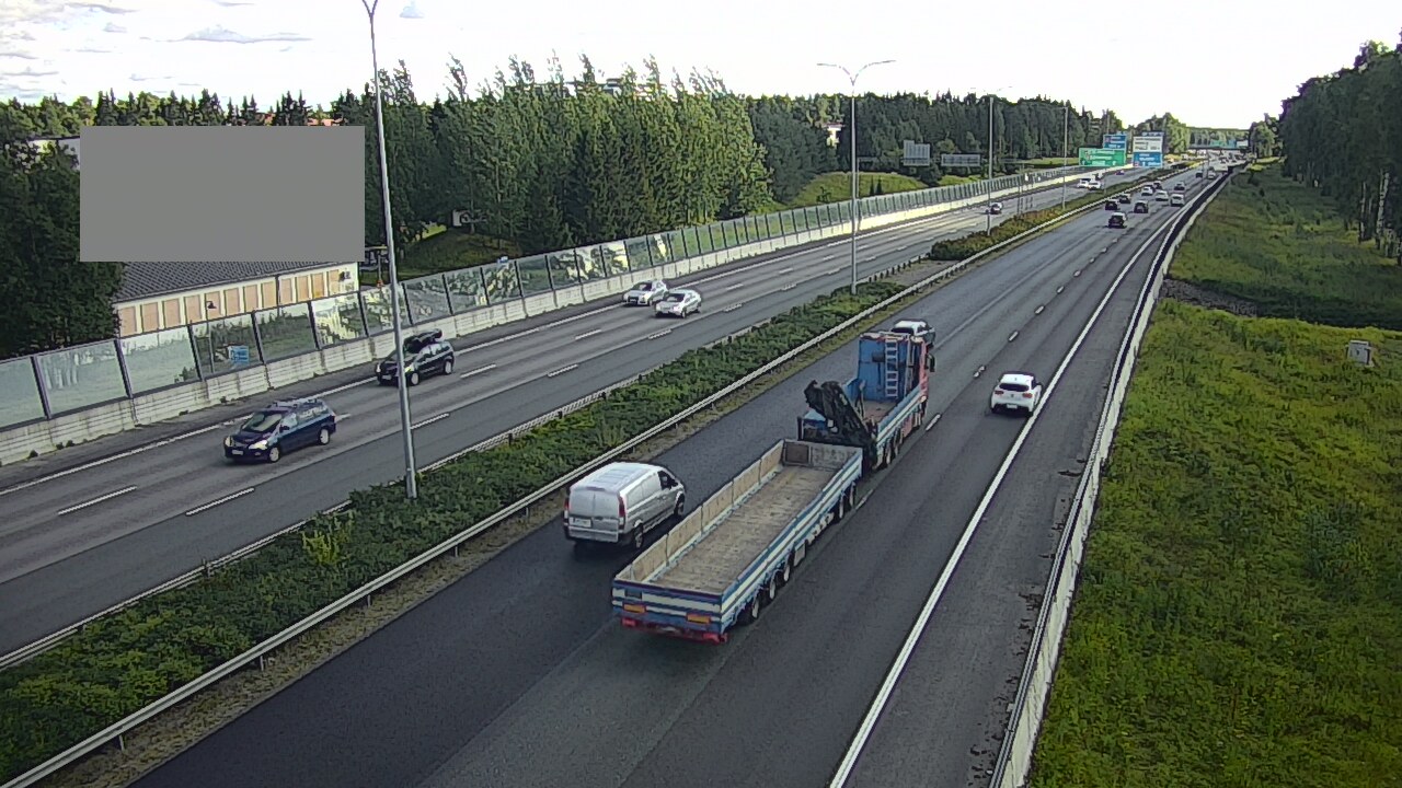 Kelikamerat Kuva Tie 4 Oulu Intiö, Oulu, Pohjois-Pohjanmaa