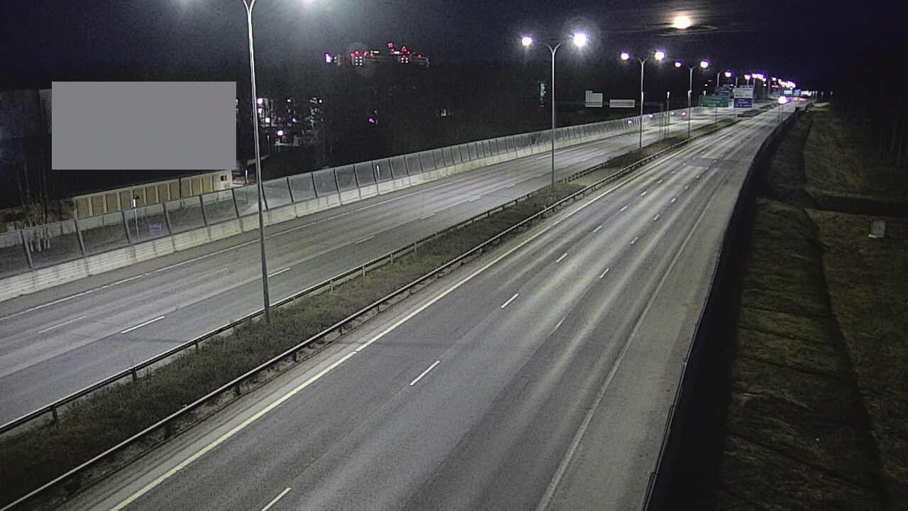 Weather Camera Image Väg 4 Uleåborg, Intiö, Oulu, Pohjois-Pohjanmaa