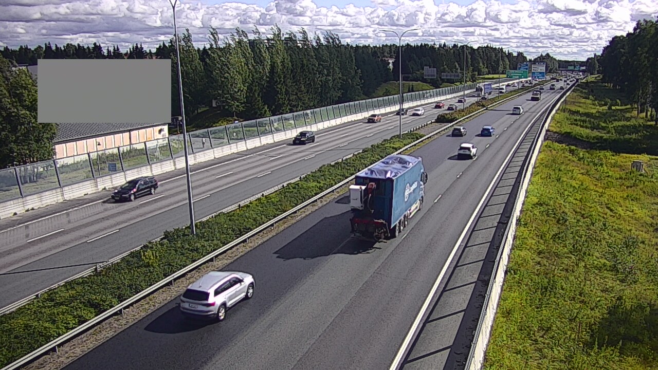 Kelikamerat Kuva Tie 4 Oulu Intiö, Oulu, Pohjois-Pohjanmaa