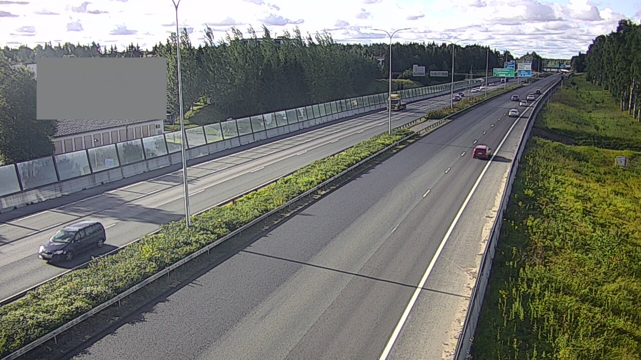 Kelikamerat Kuva Tie 4 Oulu Intiö, Oulu, Pohjois-Pohjanmaa