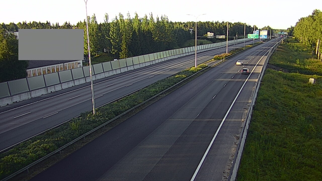 Weather Camera Image Road 4 Oulu, Intiö, Oulu, Pohjois-Pohjanmaa