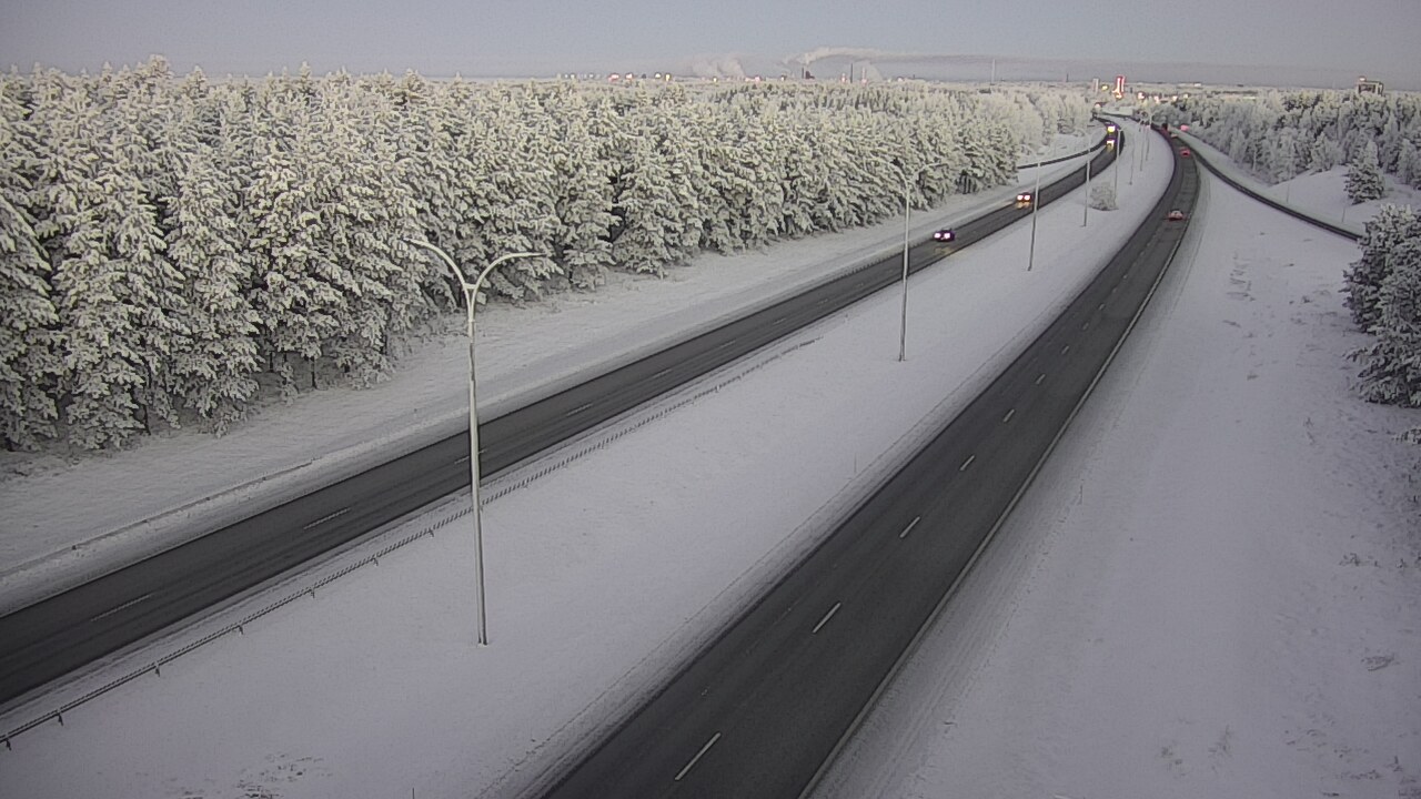 Weather Camera Image Road 4 Oulu, Ouluntulli, Oulu, Pohjois-Pohjanmaa