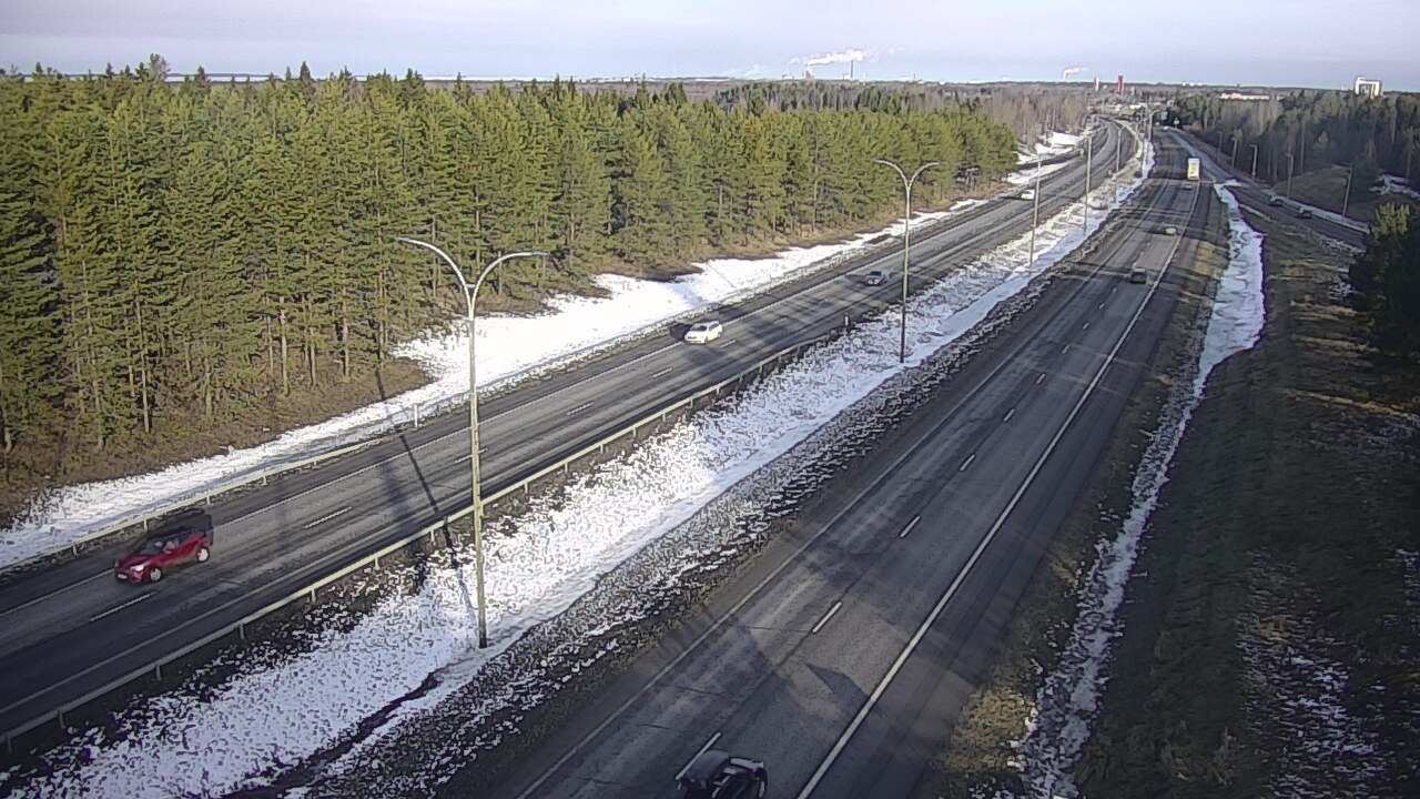 Kelikamerat Kuva Tie 4 Oulu Ouluntulli, Oulu, Pohjois-Pohjanmaa