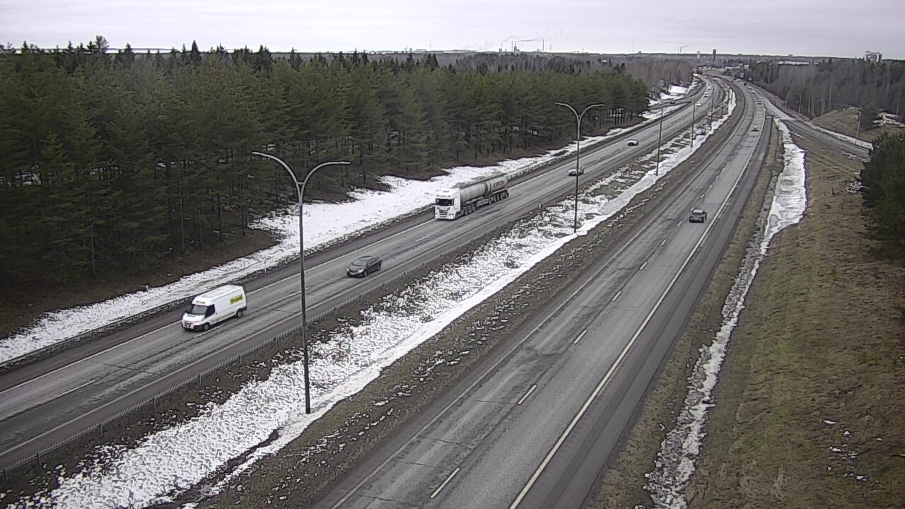 Weather Camera Image Road 4 Oulu, Ouluntulli, Oulu, Pohjois-Pohjanmaa