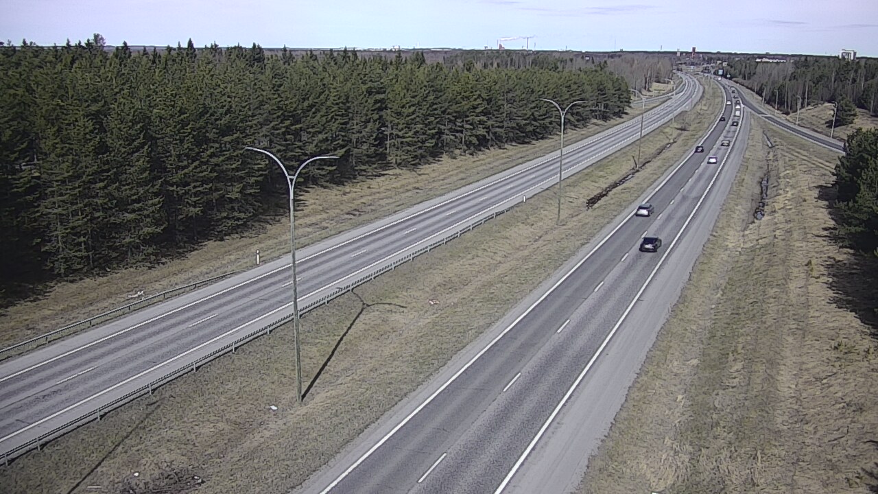Weather Camera Image Väg 4 Uleåborg, Ouluntulli, Oulu, Pohjois-Pohjanmaa