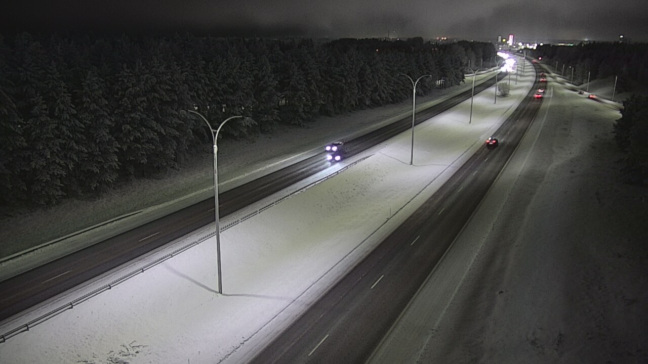 Weather Camera Image Road 4 Oulu, Ouluntulli, Oulu, Pohjois-Pohjanmaa