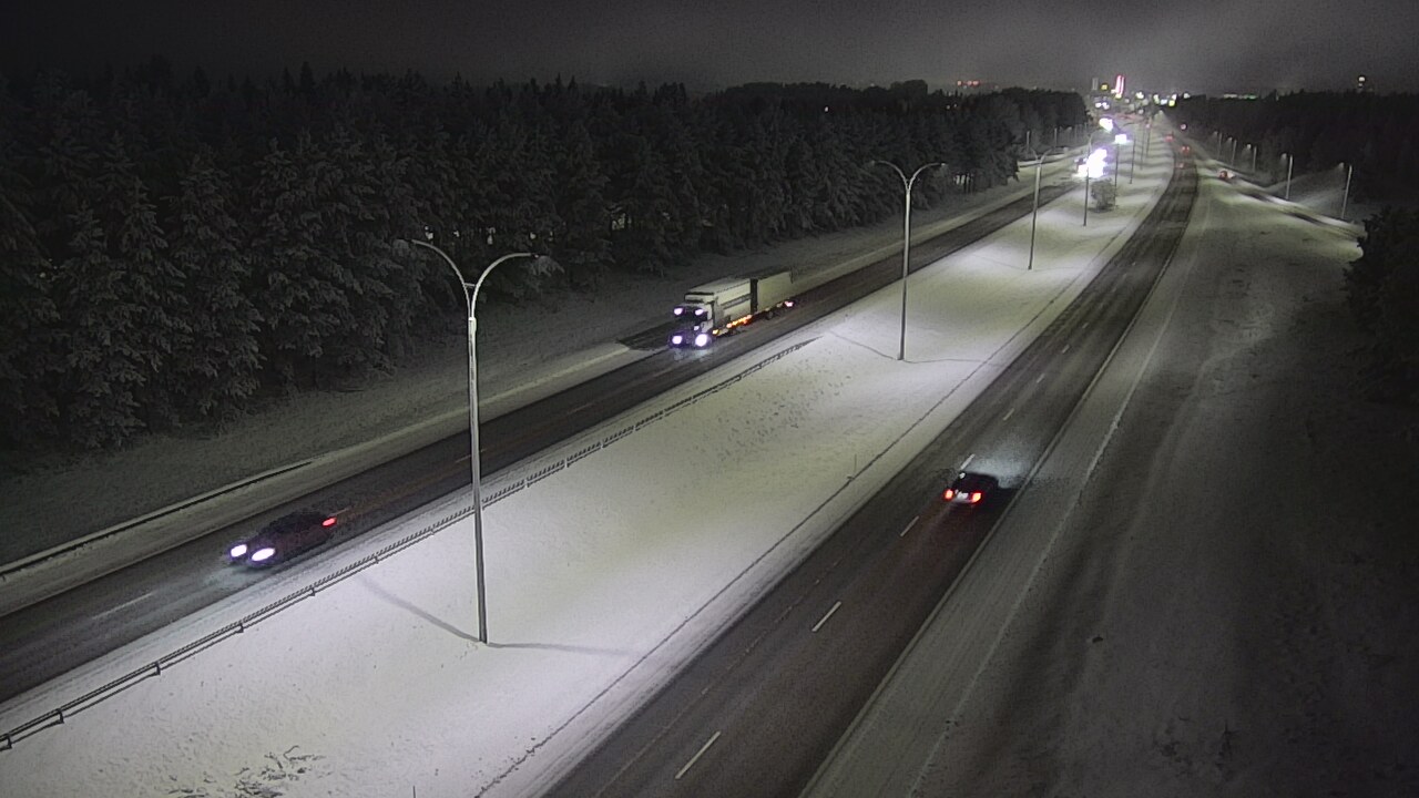 Weather Camera Image Road 4 Oulu, Ouluntulli, Oulu, Pohjois-Pohjanmaa