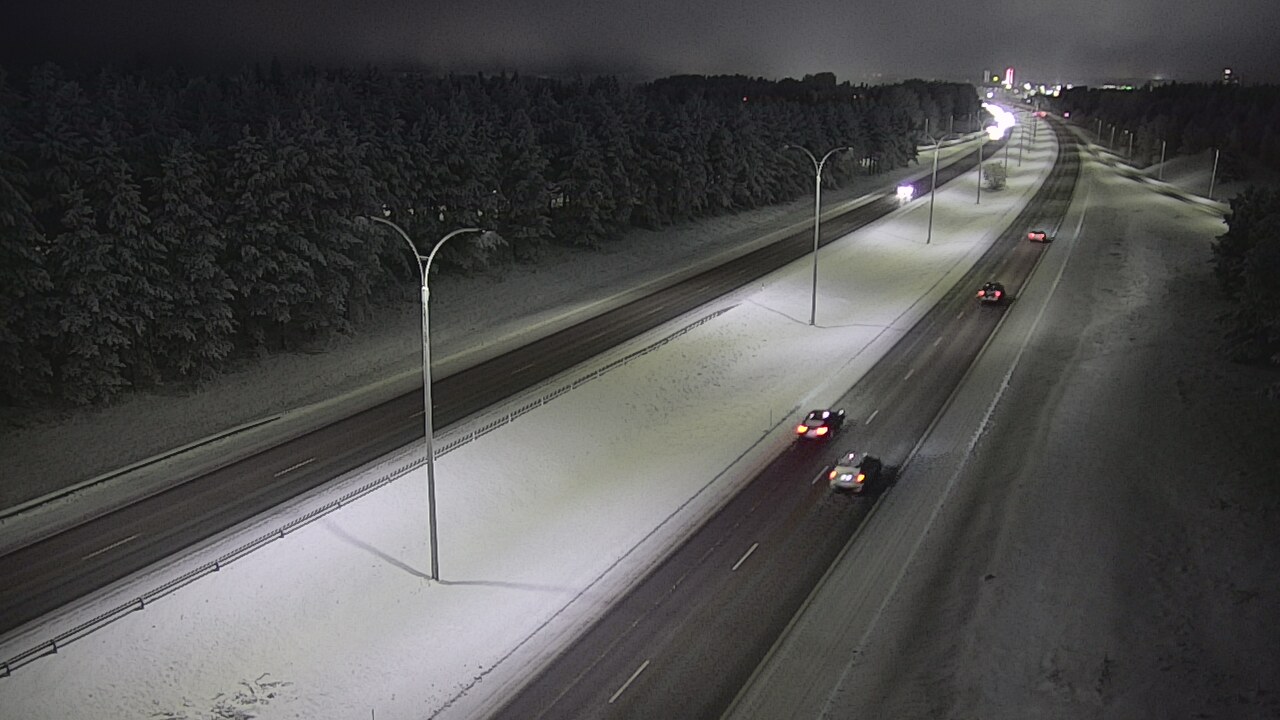 Weather Camera Image Road 4 Oulu, Ouluntulli, Oulu, Pohjois-Pohjanmaa