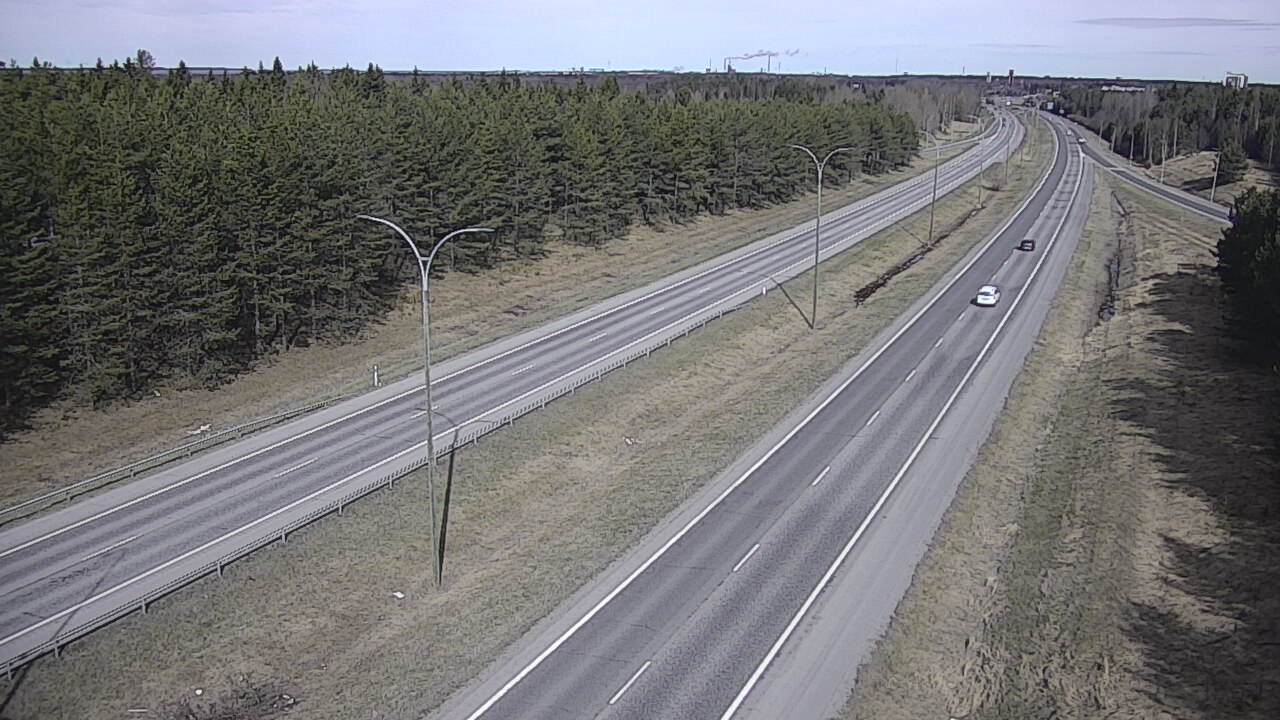 Weather Camera Image Väg 4 Uleåborg, Ouluntulli, Oulu, Pohjois-Pohjanmaa