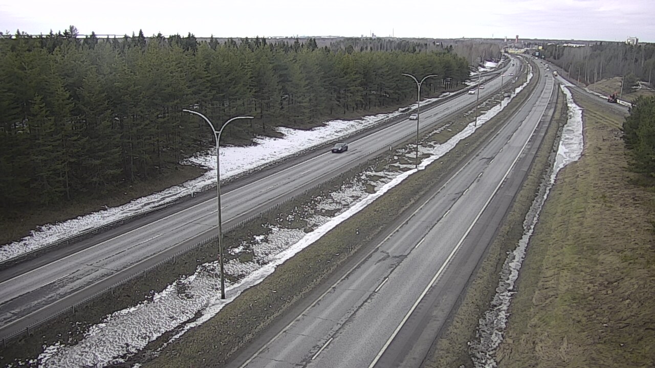 Weather Camera Image Road 4 Oulu, Ouluntulli, Oulu, Pohjois-Pohjanmaa