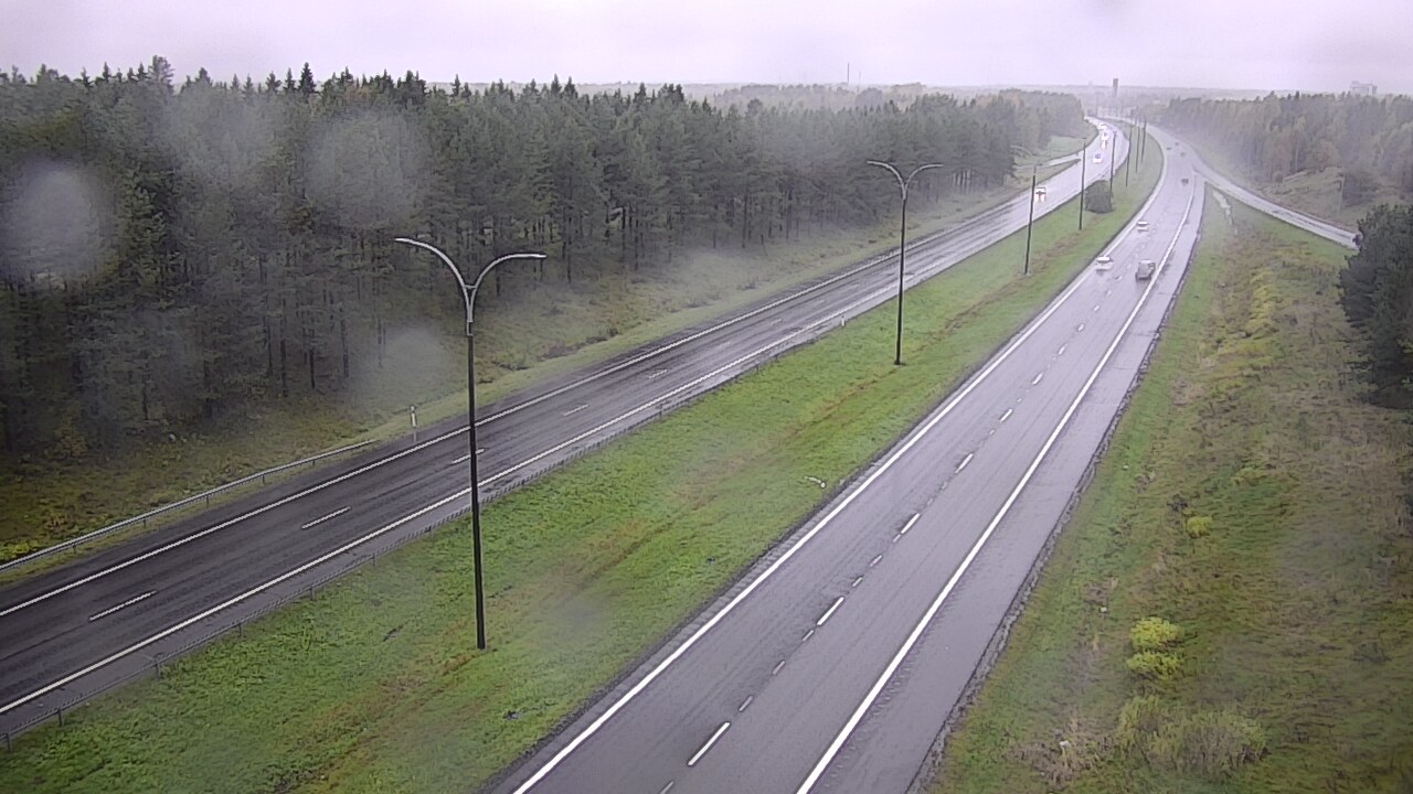 Weather Camera Image Road 4 Oulu, Ouluntulli, Oulu, Pohjois-Pohjanmaa