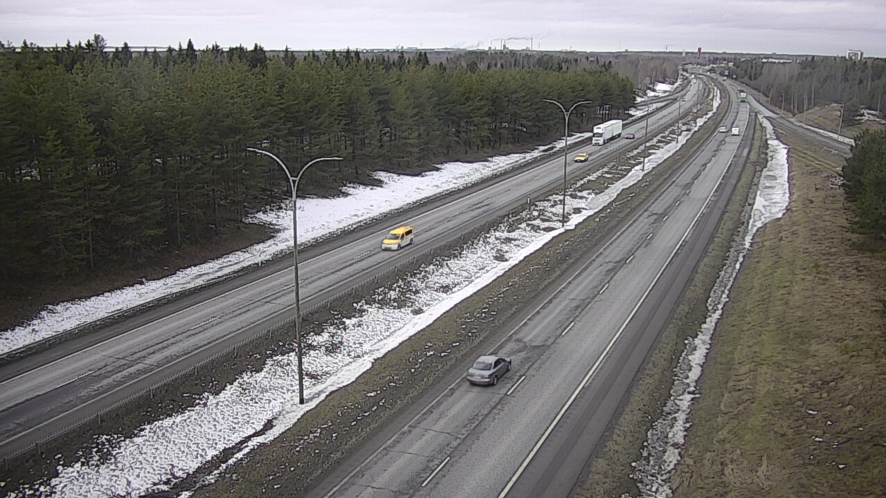 Weather Camera Image Road 4 Oulu, Ouluntulli, Oulu, Pohjois-Pohjanmaa