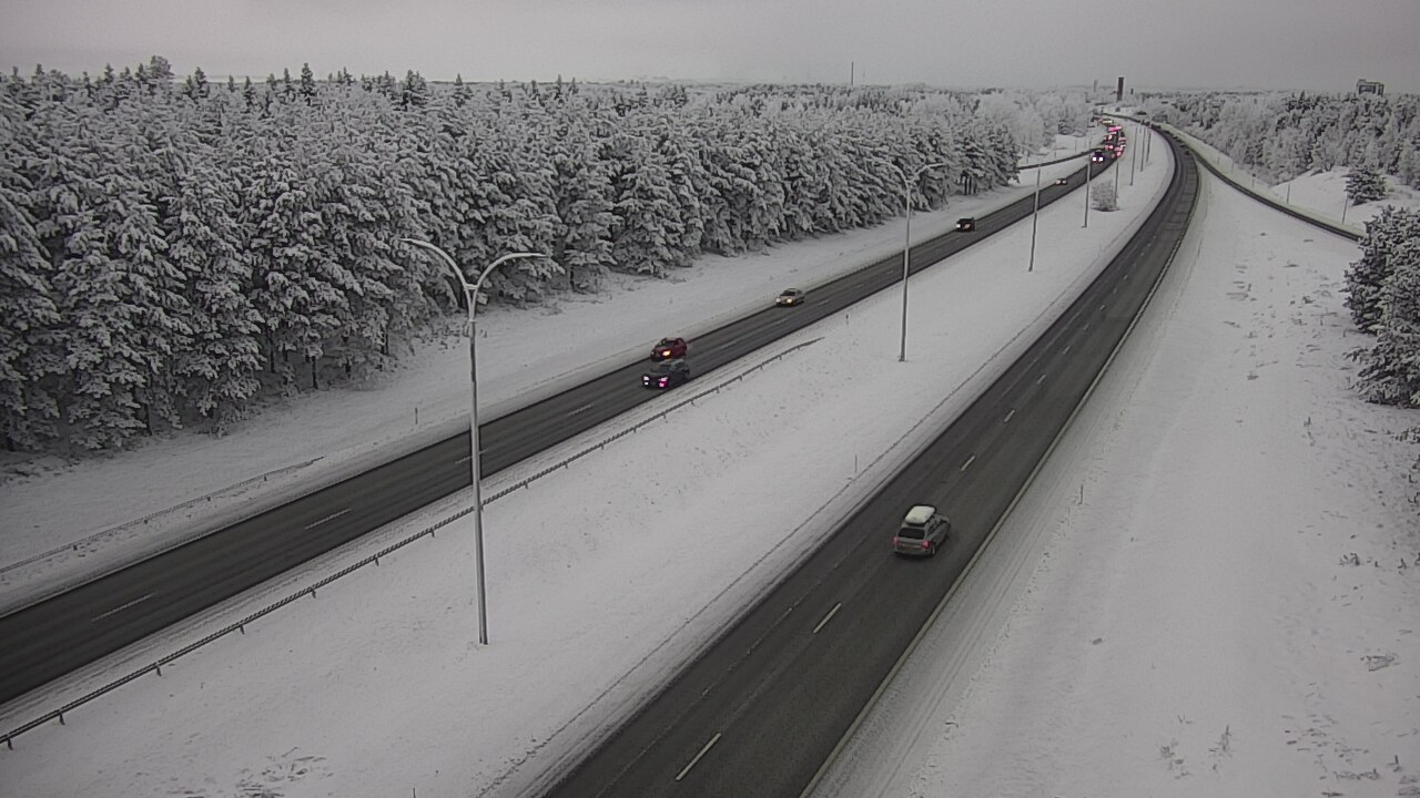 Weather Camera Image Road 4 Oulu, Ouluntulli, Oulu, Pohjois-Pohjanmaa