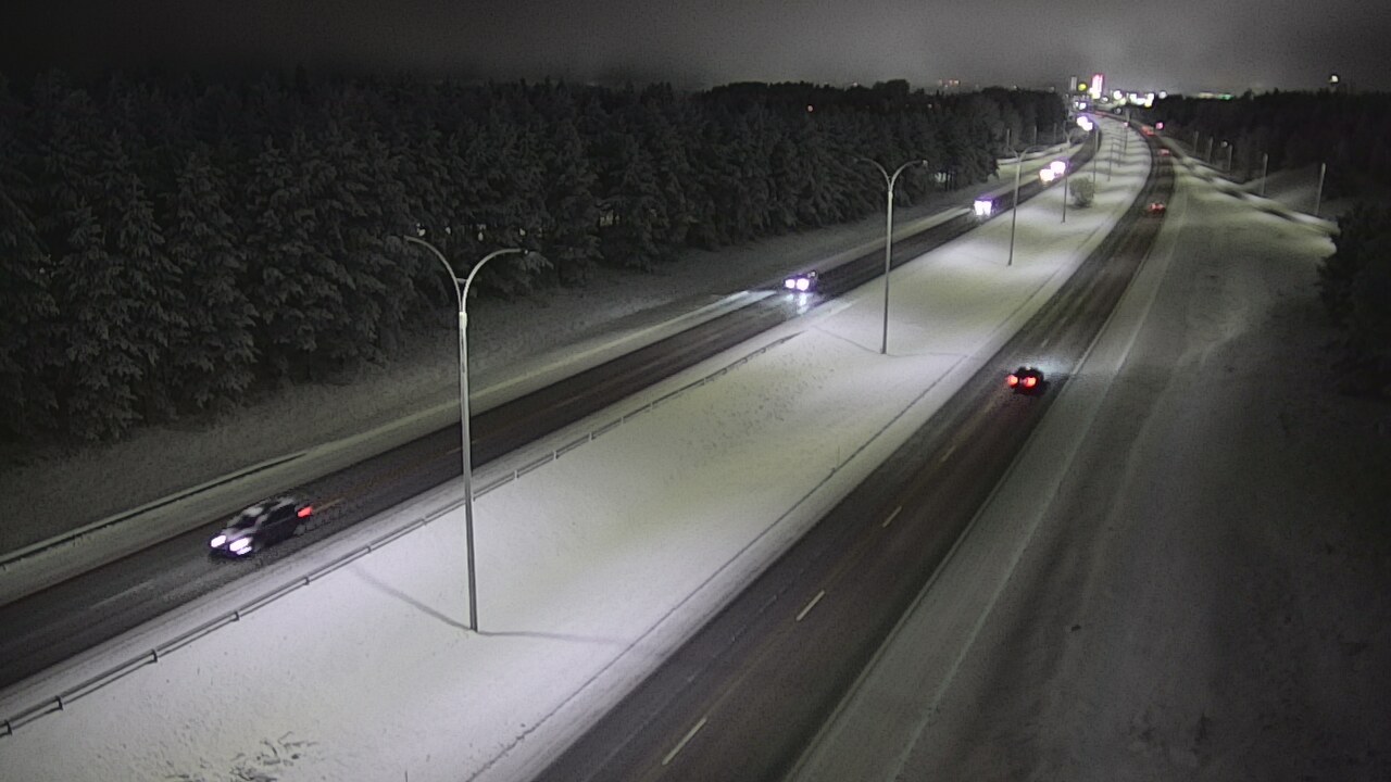 Weather Camera Image Road 4 Oulu, Ouluntulli, Oulu, Pohjois-Pohjanmaa