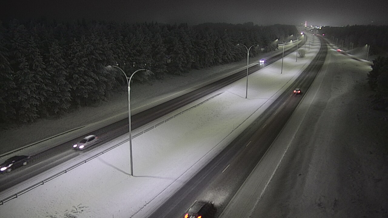 Weather Camera Image Road 4 Oulu, Ouluntulli, Oulu, Pohjois-Pohjanmaa