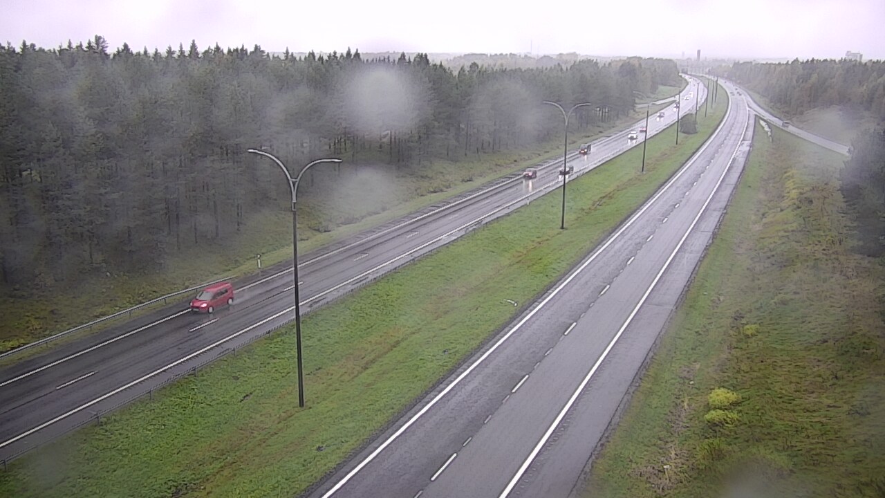 Weather Camera Image Road 4 Oulu, Ouluntulli, Oulu, Pohjois-Pohjanmaa