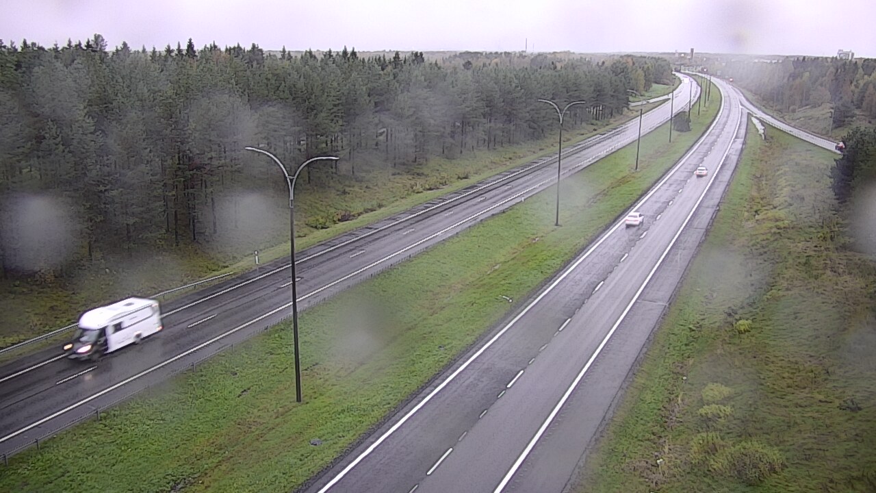 Weather Camera Image Road 4 Oulu, Ouluntulli, Oulu, Pohjois-Pohjanmaa